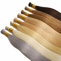 Cheveux humains bruts Remy en vrac pour usines de perruques – Cuticules intactes, douceur, brillance, texture lisse, super double drawn, sans nœuds.