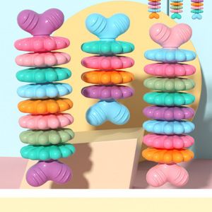 Lightweight Petal-Shaped Dog Chew Toy Wear-Resistant Tear-Safe for Cat Molar Bite Dog <b>Tooth</b> <b>Cleaning</b> <b>Tool</b> Made of Durable Rubber - Product Image 4