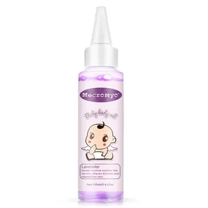 OEM/ODM Body Care Lavender Baby Massage Oil Vegan Fragrance Free Baby Oil