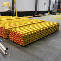 Poutre en bois jaune Doka H20 de fabrication chinoise, poutre en H / H20 et H12 pour système de coffrage, structure de coffrage, construction de coffrage