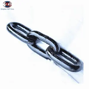 heavy duty industrial grade 80 flashing straight welded short steel link chain