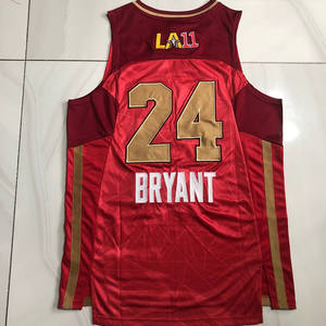 Camiseta de baloncesto barata al por mayor A Same No. 24 Bryant, camiseta de verano para exteriores de secado rápido para deportes, Fitness, correr, camiseta para hombre - Product Image 3