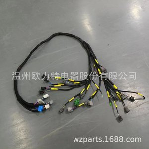 ชุดสายไฟเครื่องยนต์ฮอนด้า ซีวิค 12V ฉนวนพีวีซี หุ้มด้วยไนลอน แกนทองแดง ติดตั้งแบบคงที่ - Product Image 3