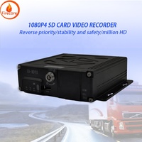 Grosir DVR-SD Firecore Kamera kendaraan 4 saluran ADAS DMS GPS HD kamera truk langsung 1080 kamera dasbor depan dengan perekaman putaran
