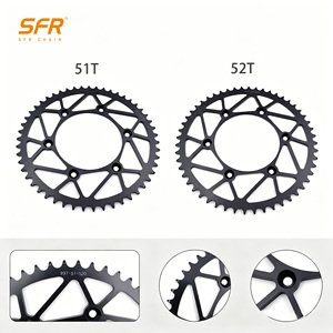 Piñón Trasero de Acero al Carbono SFR Nuevo para Motocicleta Todoterreno YZ250F/450F WR250F/450F 520 50T para Yamaha para Modificación/Actualización - Product Image 2