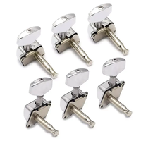 Mécaniques à touches semi-fermées têtes de Machine cheville de réglage de guitare pour pièces de guitare électrique accessoires d'instruments de musique de remplacement