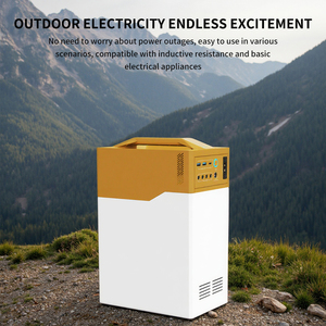 Système de générateur d'énergie solaire extérieur 1000 Wh, batterie LiFePO4 300 W, station d'alimentation portable AC 314 Ah pour les foyers africains - Product Image 3