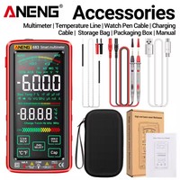 HEDAO AN-683 multimètre tactile haut de gamme aneng 6000 comptes testeur de tension ca/cc outil de courant intelligent