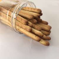 Galletas Crujientes en Barra OEM/ODM con Sabor a Leche/Queso/Chalota, Empacadas en Frasco, Bocadillo Salado y Dulce para Niños, Venta al Por Mayor