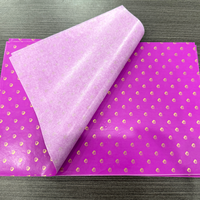 Papel Kraft Estampado Personalizado al por Mayor WELLSPRING, Rollo de Papel Artístico con Logotipo Impreso, Papel Blanco con Relieve para Impresión y Envoltura