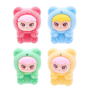 Mignon DIY Accessoires Plucked Little Bear <span class=keywords><strong>Dora</strong></span> Big Cousin <span class=keywords><strong>Doll</strong></span> Trendy Play Décorations de bureau Petits Ornements - Product Image 2