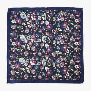 Cổ Điển Retro Hoa Handmade Buổi Tối Mặc Cuộn Lụa Túi Vuông Khăn Cho Nam Giới Lớn Buổi Tối Ăn Mặc Trang Trí Hoàn Hảo - Product Image 2