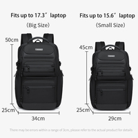 OZUKO 9772 Top-Angebot Große Kapazität Hochwertiger Rucksack Wasserdichter Business-Reisekoffer Leichter Reiserucksack für Geschäftsreisen
