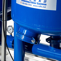 Système de filtre à sable agricole efficace pour la production de cultures à grande échelle outil de traitement des eaux usées système d'irrigation par filtration de réservoir de carbone
