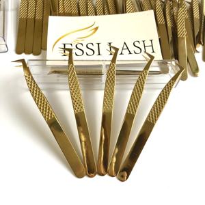 Pince à cils personnalisée de couleur rose unie pour femmes, Volume russe, outil de <span class=keywords><strong>maquillage</strong></span> de haute qualité pour pinces à cils - Product Image 1