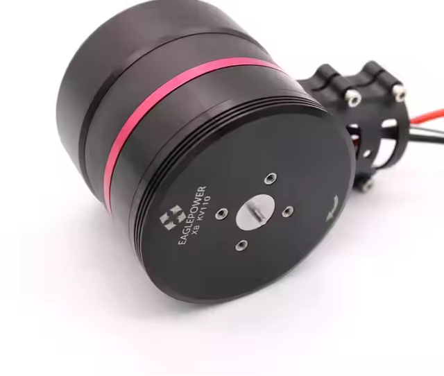 Eagle Power X8 High Efficiency Integrated Motor Kit for UAV Including FOC ESC Propeller Motor Holder and LED Light