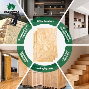 Plaques OSB de 9 mm, 12 mm, 15 mm, 18 mm, 7/16, 4x8, panneaux de contreplaqué OSB3, panneaux de bardage OSB pour maison - Product Image 3