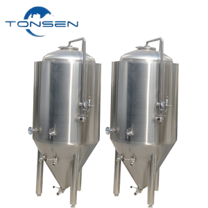 De acero inoxidable de la fermentación de cerveza IVA tanques de buques para la venta - Product Image 4