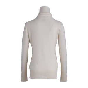 Pullover a collo alto autunno inverno <span class=keywords><strong>maglia</strong></span> semplice maglione <span class=keywords><strong>Basic</strong></span> Casual a manica lunga da <span class=keywords><strong>donna</strong></span> tinta unita - Product Image 2