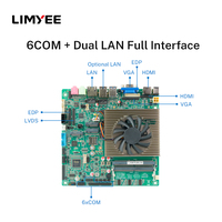 Carte mère industrielle embarquée LIMYEE pour ordinateur portable, processeur Intel Tiger Lake-UP3 1135G7/1145G7, DDR4, mémoire maximale 32 Go, format MINI ITX, neuve