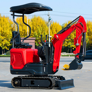 Miniexcavadora de 1 Tonelada del Fabricante, Motor EPA 5, Excavadora de Orugas de 1.2T, 1.5T, 1.8T para Granja y Hogar - Product Image 5
