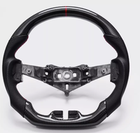 Volant en fibre de carbone avec LED pour Jeep Wrangler JK 2007-2017