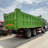 Camion benne minier diesel Sinotruk Howo 6x4 d'occasion, 371 CV, 20 m³, 40 tonnes, pour transport lourd et construction