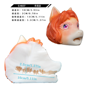 G6637 Soleia del <span class=keywords><strong>Clan</strong></span> Spiritmane: Massaggiatore per il Pene a Forma di Cavallo Spirito che Offre un'Esperienza Realistica - Product Image 6