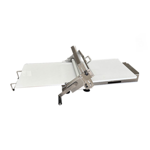 Laminoir à pâte <span class=keywords><strong>manuel</strong></span> pour boulangerie, dérouleur de pâte à pâtisserie à commande manuelle - Product Image 6