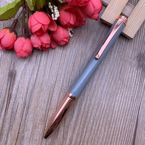 Stylo à encre gel métallique de luxe lourd, élégant, nouvelle qualité, pointe de 1,0 mm, logo personnalisable - Product Image 4