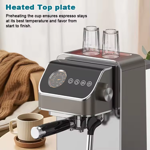 Máy pha cà phê Latte <span class=keywords><strong>Cappuccino</strong></span> Maker điện 20bar bán tự động Máy pha cà phê Espresso tại nhà - Product Image 2