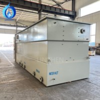 Station d'épuration biologique intégrée (AO) à haute concentration pour les eaux usées industrielles et les eaux de drainage des décharges.