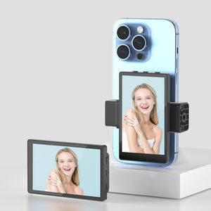 Aquina AQ-SN100 Kit de Montaje con Abrazadera para Pantalla de Teléfono, WiFi 2.4G Inalámbrico, Fácil de Usar, 3.97 Pulgadas, Espejo en Tiempo Real para Vlogs y Selfies - Product Image 1
