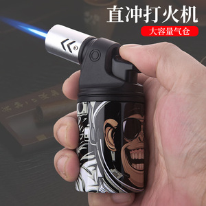 JOFI Dark Horse Windproof Butane <b>Lighter</b> 7g Refillable Cigar Outdoor Igniter Durable Heating Torch - Product Image 5
