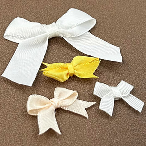 Accesorios Meilong, Lazo de Satén con Flor, Cinta de Color Sólido para Ropa de Casa, Embalaje de Regalos - Product Image 1
