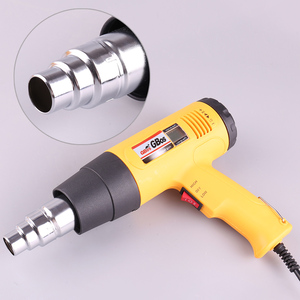 Pistola de Aire Caliente Digital de 1600W AC220 con Control de Temperatura, Secador de Pelo para Construcción, Pistola de Calor para Soldar, Ajustable + Boquilla - Product Image 2