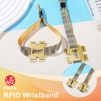 Maßgefertigtes NFC RFID Umweltfreundliches Armband Anpassbare Größe/Farbe Zugangskontrolle Bargeldlose Zahlungen Event-Ticketing Wasserparks Mitgliedschaft