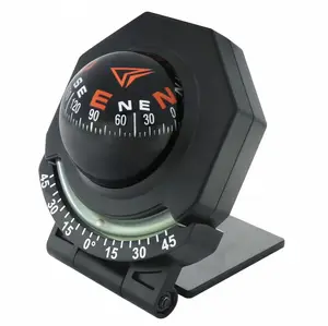 Adjustable Measurement Marine Pointer Folding Vehicle Luminous Compass