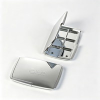 KEYO Boîtier compact rectangulaire personnalisé populaire pour fard à joues, avec miroir, pour poudre compacte et palette de fards à paupières