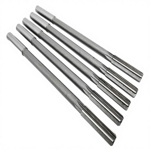 H7 7PCS/<strong>Set</strong> 3/4/5/6/8/10/12 Extended Length HSS Machine <strong>Reamer</strong> Straight Shank Straight Flute <strong>Tool</strong> For Deep Hole Hand Reaming - Product Image 4