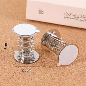 批发亚克力金属配件弹簧底座双面胶摇摆音乐Diy玩具装饰配件摆件 - Product Image 3