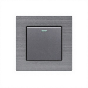 Interruptor de Luz Elétrico Multifuncional com Indicador LED, Design Moderno para Casa e Escritório - Product Image 1