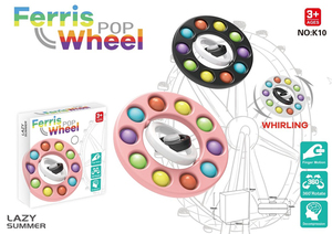 ZG Rotation Du Bout Des Doigts Gyro Bulle Fidget Jouet Bulle Plat Éducatif Pousser Bulle Jouet De Bureau Fidget <span class=keywords><strong>Spinner</strong></span> - Product Image 6