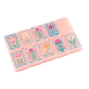 Offre Spéciale – Magnifique Ensemble de Mahjong Américain en Acrylique à Couche Unique, Édition Mini Portable, Tuiles <span class=keywords><strong>Joker</strong></span> de Qualité Professionnelle - Product Image 2