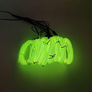 <span class=keywords><strong>Neon</strong></span> esnek şerit işık 1-100M EL tel araba dans partisi için toptan + denetleyici LED ışık EL tel - Product Image 1