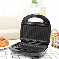 Grille-pain Oaster 3 en 1 antiadhésif pour petit-déjeuner, machine à sandwichs, chauffage double face, gaufrier électrique détachable