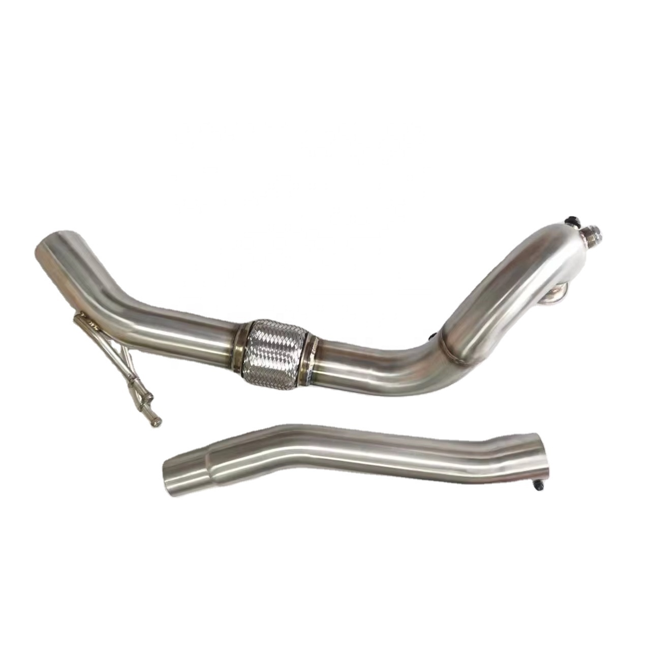 Tresse Flexible échappement Longue Pour Audi A6 Allroad - Marque FKK - Neuf