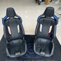 Asientos Deportivos Ligeros de Fibra de Carbono Compatibles con BMW M2 M3 M4 M5 M6 X3M X4M X6M X6M G80 G81 G82 G87