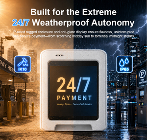 <span class=keywords><strong>Terminal</strong></span> <span class=keywords><strong>de</strong></span> <span class=keywords><strong>paiement</strong></span> sans contact MDB NFC Pay Unattended Android 13 Tap to Pay avec 4G WIFI BT 2MP Z80-UPT - Product Image 2