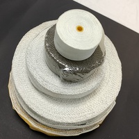 Ruban en fibre céramique réfractaire tissé uni YEAFEEL YFCFT ST Grade haute performance à température élevée 1050°C Al2O3+SiO2 2-5µm